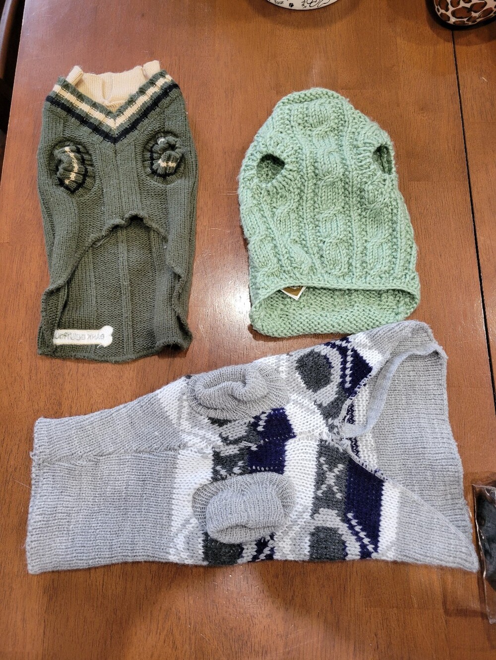 Doggy Sweaters $15